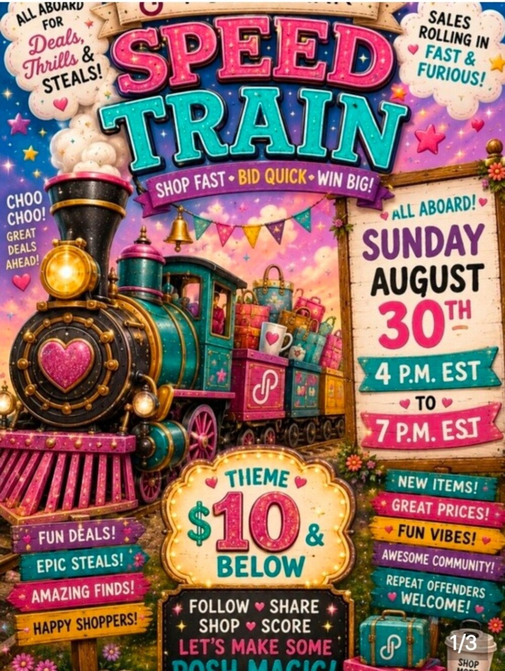 Speed Train $10 & Below Speed Train